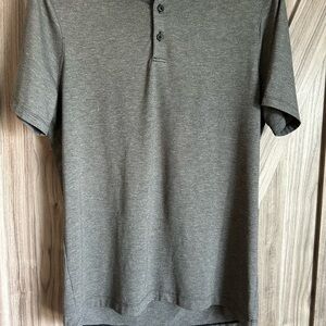Lululemon Athletica Evolution Short-Sleeve Polo - Grey